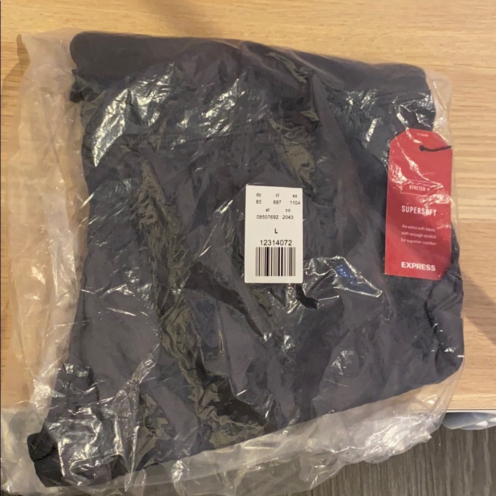 Express one eleven supersoft leggings grey size L